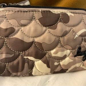 Lug Camo Taupe Metro XL RFID wallet/pouch